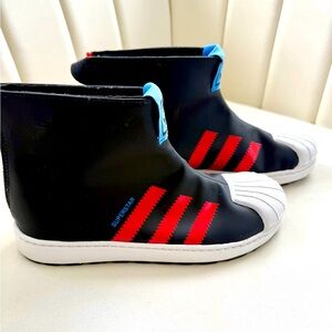 Kids Adidas Superstar Boot Sneakers